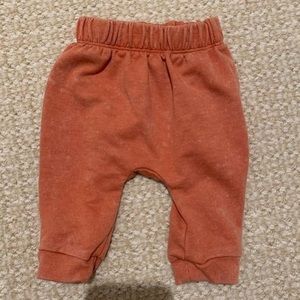 Newborn Baby Orange Jogger Pants - Cat & Jack